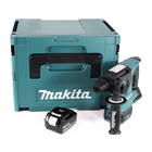 Makita DHR 242 M1J Marteau perforateur sans fil 18V 2,0J SDS-plus Brushless + 1x batterie 4,0Ah + Makpac - sans chargeur