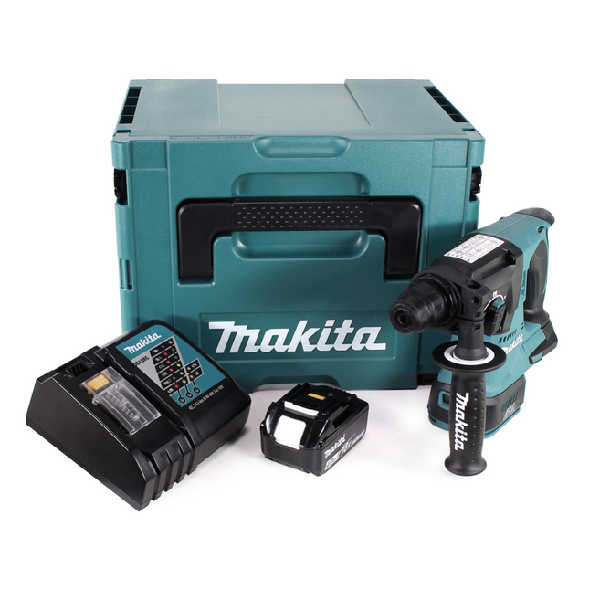 Makita DHR 242 RM1J Marteau perforateur sans fil 18V 2,0J SDS-plus Brushless + 1x batterie 4,0Ah + chargeur + Makpac