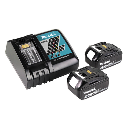 Makita DHR 242 RMJ Marteau perforateur sans fil 18V 2,0J SDS-plus Brushless + 2x batterie 4,0Ah + chargeur + Makpac