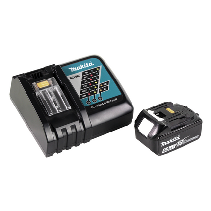 Makita DHR 242 RT1J Marteau perforateur sans fil 18V 2,0J SDS-plus Brushless + 1x batterie 5,0Ah + chargeur + Makpac