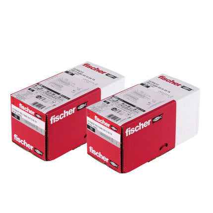 Vis à béton Fischer ULTRACUT FBS II 8x80mm 30/15 100 pièces tête hexagonale SW13 rondelle TX40 galvanisée (536853)