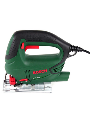 Scie sauteuse DIY Bosch PST 670 (CT) 500 W + jeu de lames de scie sauteuse Bosch 15 pièces. + valise