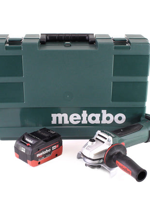 Metabo W 18 LTX 125 Amoladora angular rápida 18V 125mm + 1x batería 5,5Ah + maletín - sin cargador