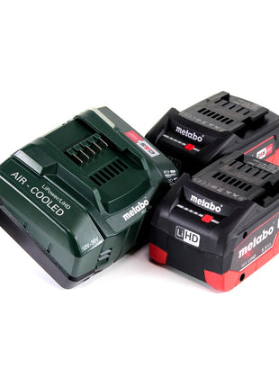 Metabo W 18 LTX 125 Meuleuse d'angle rapide 18V 125mm + 2x batteries 5,5Ah + chargeur + mallette