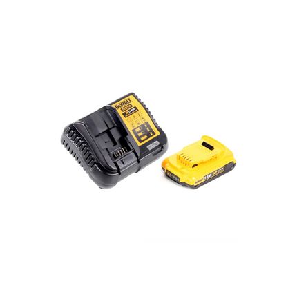 Scie sauteuse sans fil DeWalt DCS 331 N + 1x batterie 2 Ah + chargeur + jeu de lames de scie sauteuse Bosch + TSTAK