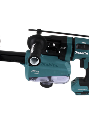 Makita DHR 182 RWFJ marteau perforateur sur batterie 18V 1,7J SDS-plus brushless + 2x batterie 3,0Ah + chargeur + aspiration de poussière + Makpac