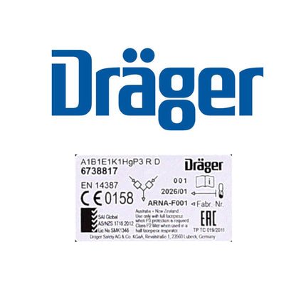 Dräger X-plore 3300 S Demi-masque de protection respiratoire pour filtre à baïonnette taille S - sans filtre