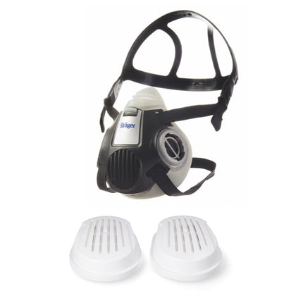 Dräger X-plore 3300 S Demi-masque de protection respiratoire pour filtre à baïonnette taille S - sans filtre