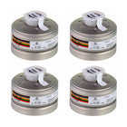 Dräger 4x filtre respiratoire X-plore Rd40 A2B2E2K2 Hg P3 RD (4x 6738797) EN148-1 pour masque complet X-plore 6000