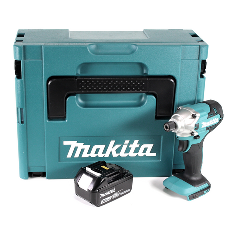 Makita DTD 156 F1J Akku Schlagschrauber 18V 155Nm + 1x Akku 3,0Ah + Makpac - ohne Ladegerät - Toolbrothers