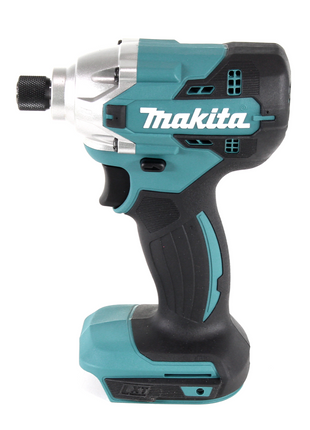 Makita DTD 156 SG1X4 clé à chocs sans fil 18V 155Nm + 1x batterie 6,0Ah + chargeur + jeu de 70 forets + coffret à outils en aluminium X4 avec insert universel