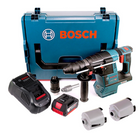 Bosch GBH 18V-26 F Perforateur sans fil 2,6 J 18V SDS plus Brushless + 1x Batterie 5,0Ah + Chargeur + Accessoires pour couronnes de forage M16 + Coffret L-Boxx