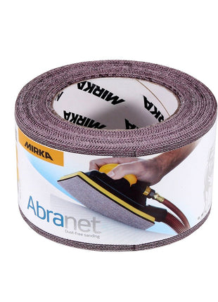 Mirka ABRANET Rouleau d'Abrasif  Velcro 75 mm x 10 m P180 (545BI001183R)