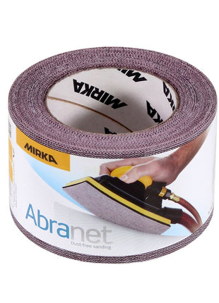 Mirka ABRANET Rouleau de papier abrasif 75 mm x 10 m P240 Klett (545BI001253R)