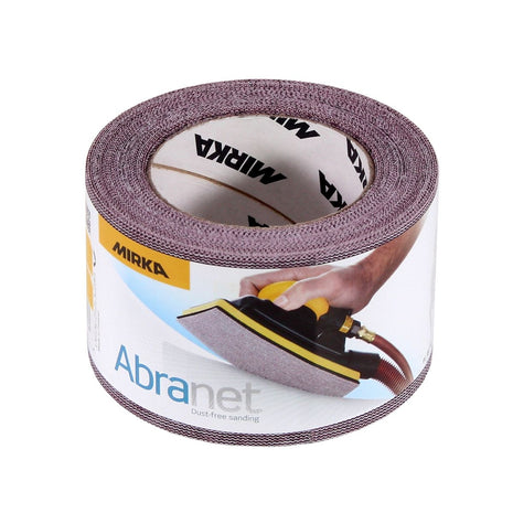 Mirka ABRANET Rouleau de papier abrasif 75 mm x 10 m P240 Klett (545BI001253R)