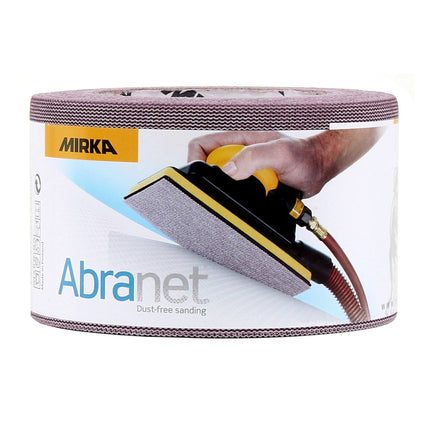 Mirka ABRANET Rouleau de papier abrasif 75 mm x 10 m P320 Klett (545BI001323R)