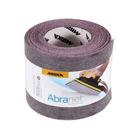 Mirka ABRANET Rouleau de papier abrasif 115 mm x 10 m P180 Klett (545BY001803R)