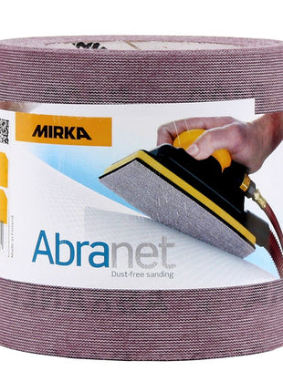 Mirka ABRANET Rouleau de papier abrasif 115 mm x 10 m P400 Klett (545BY001413R)