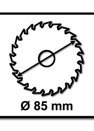 Hoja de sierra Fein HSS 85 mm Starlock (63502106210)