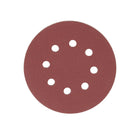 Makita Papier abrasif Velcro 125mm K180 pour  DBO BO DCW DWE GEX PEX SXE BOS - 250 pcs. (5x P-43670)