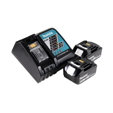 Makita DCL281 FRFB Aspirateur sans fil 18V + 2x batterie 3,0Ah + chargeur