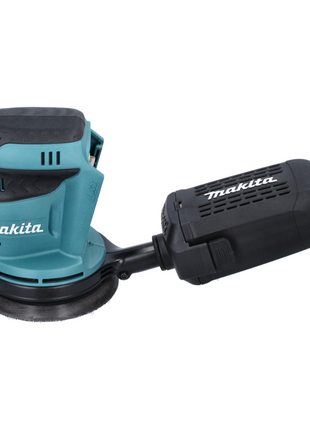 Makita DBO180Z Ponceuse excentrique sans fil 125mm 18V + 200x Disques abrasifs - sans batterie, sans chargeur