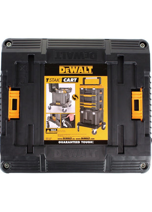 DeWalt DWST1-71229 TSTAK Chariot empilable pour planche à roulettes + boîte CADDY DT 70716 TSTAK + foret et foret à pierre FlexTorq Set 75 pièces