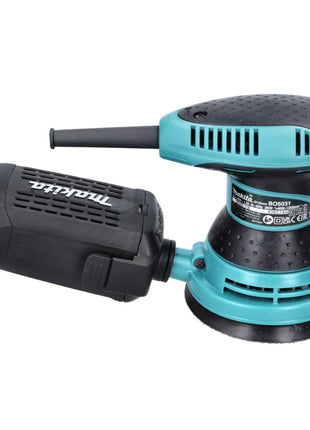 Ponceuse excentrique Makita BO 5031 K 300 W + coffret + papier de verre Velcro (paquet de 200)