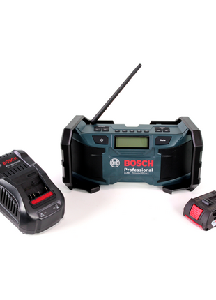 Radio de chantier Bosch GML SoundBoxx 14,4-18V + 1x batterie 2,0Ah + chargeur