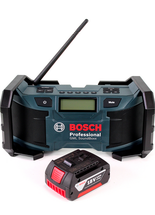 Radio de chantier Bosch GML SoundBoxx 14,4-18V + 1x batterie 3,0Ah - sans chargeur