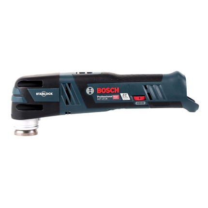 Bosch GOP 12V-28 Cutter multifonctions sans fil 12V Starlock Brushless Solo + Starlock Set Best of Renovation 5pcs. + L-Boxx - sans batterie, sans chargeur