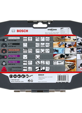 Bosch GOP 18V-28 Cutter multifonctions sans fil 18V StarlockPlus Brushless + Starlock Set Best of Renovation 5pcs - sans batterie, sans chargeur