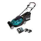 Cortacésped a batería Makita DLM 431 RF2 36V (2x18V) 43cm + 2x batería 3.0Ah + cargador