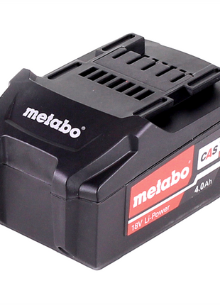 Metabo Li-Power Akkupack 18 V 4,0 Ah CAS Li-Ion Akku ( 625591000 ) mit Ladestandsanzeige