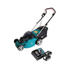 Cortacésped a batería Makita DLM 380 RF2 36V (2x18V) 38cm + 2x batería 3,0 Ah + cargador