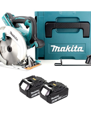 Makita DHS 710 GJ 36V Scie circulaire sans fil (2x 18V) 190x30mm + 2x Batteries 6.0Ah + Makpac - sans chargeur