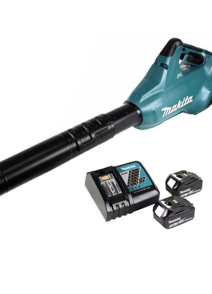 Makita DUB 362 RT Souffleur de feuilles sans fil 2x18V + 2x Batteries 5.0Ah + Chargeur