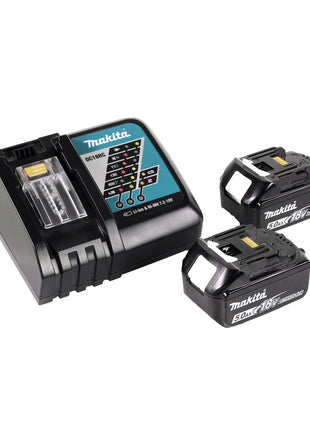 Makita DUB 362 RT Souffleur de feuilles sans fil 2x18V + 2x Batteries 5.0Ah + Chargeur