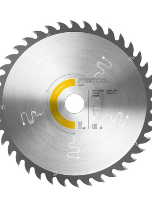 Festool Universal Kreissägeblatt W40 254 x 2,4 x 30 mm ( 575975 ) für TKS 80 Tischkreissäge - Toolbrothers