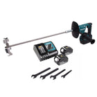 Makita DUT 130 RM Mélangeur sans fil 18V M14 Brushless + 2x batterie 4,0Ah + chargeur