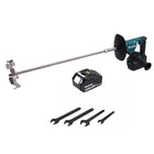 Makita DUT 130 G1 Mélangeur sans fil 18V M14 Brushless + 1x batterie 6,0Ah - sans chargeur
