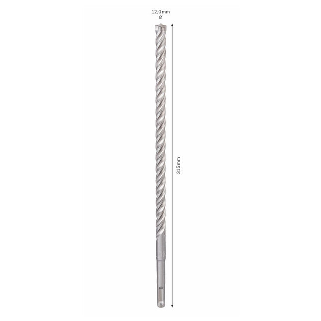 Bosch SDS-plus 7X Foret en carbure 12x250x315 mm, certifié PGM ( 2608576152 )