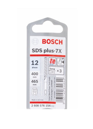 Bosch SDS-plus 7X foret en carbure 12x400x465 mm, certifié PGM ( 2608576154 )