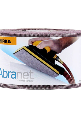 Mirka ABRANET 2x Schleifpapier Rolle 75mm x 10m P180 Schleifrolle Klett ( 2x 545BI001183R )