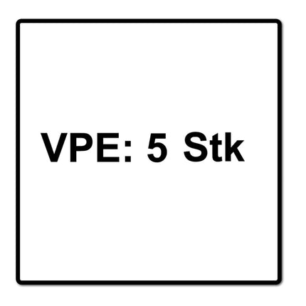 Bosch S 1122 EF Lame de scie sabre Flexible for Metal 18 tpi 225x19x0,9mm - longue durée de vie, 5 pcs. (2608656020)