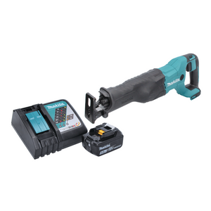 Makita DJR 186 RT1 Scie sabre sans fil 18 V + 1x Batterie 5,0 Ah + Chargeur