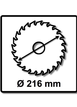 Bosch Lame de scie circulaire Expert for Aluminium, 216 x 30 x 2,6 mm, 64 dents (2608644110)