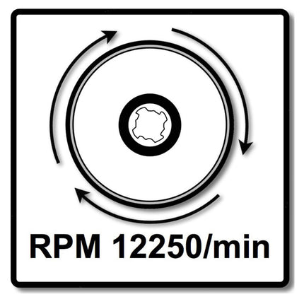 Bosch X-LOCK Carbide Multiwheel Disque à tronçonner K125x1x22,23mm (2608619284)