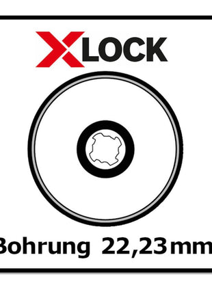 Bosch Fächerschleifscheibe X571 X-LOCK Best for Metal 125x22,23mm K40 ( 2608619209 ) gerade Ausführung - Toolbrothers