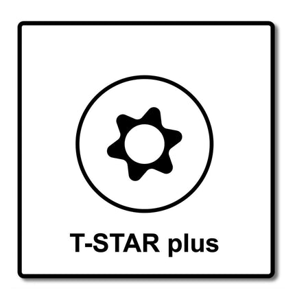 SPAX Vis de réglage 6,0 x 100 mm, 100 pcs. Filetage de réglage avec rainures de guidage, Tête plate, T-STAR Plus, 4Cut, WIROX (161010601005)